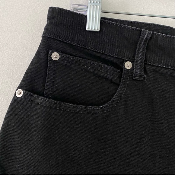 Everlane Women's The Curvy Way-High High Rise Denim Jean Black Size 26 NWT - Picture 4 of 12